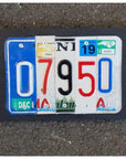 Zip Code License Plate Sign - Morris Plains / Mixed States - Home & Lifestyle