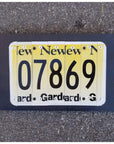 Zip Code License Plate Sign - Randolph / New Jersey - Home & Lifestyle
