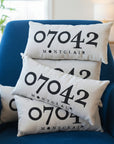 Canvas Zip Code Pillow - Home & Lifestyle