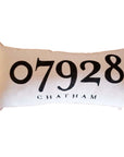 Canvas Zip Code Pillow - Chatham - Home & Lifestyle