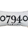 Canvas Zip Code Pillow - Madison - Home & Lifestyle