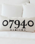 Canvas Zip Code Pillow - Madison - Home & Lifestyle
