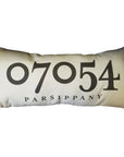 Zip Code Pillow Organic Cotton & Linen - Parsippany - Home & Lifestyle
