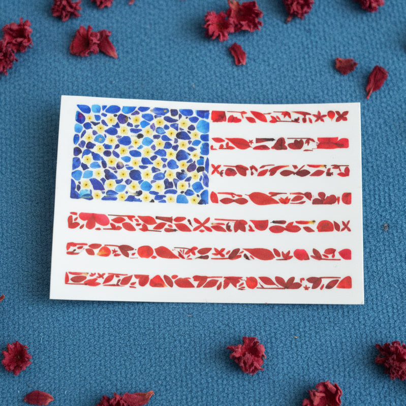 Pressed Flower Print - Vinyl Stickers