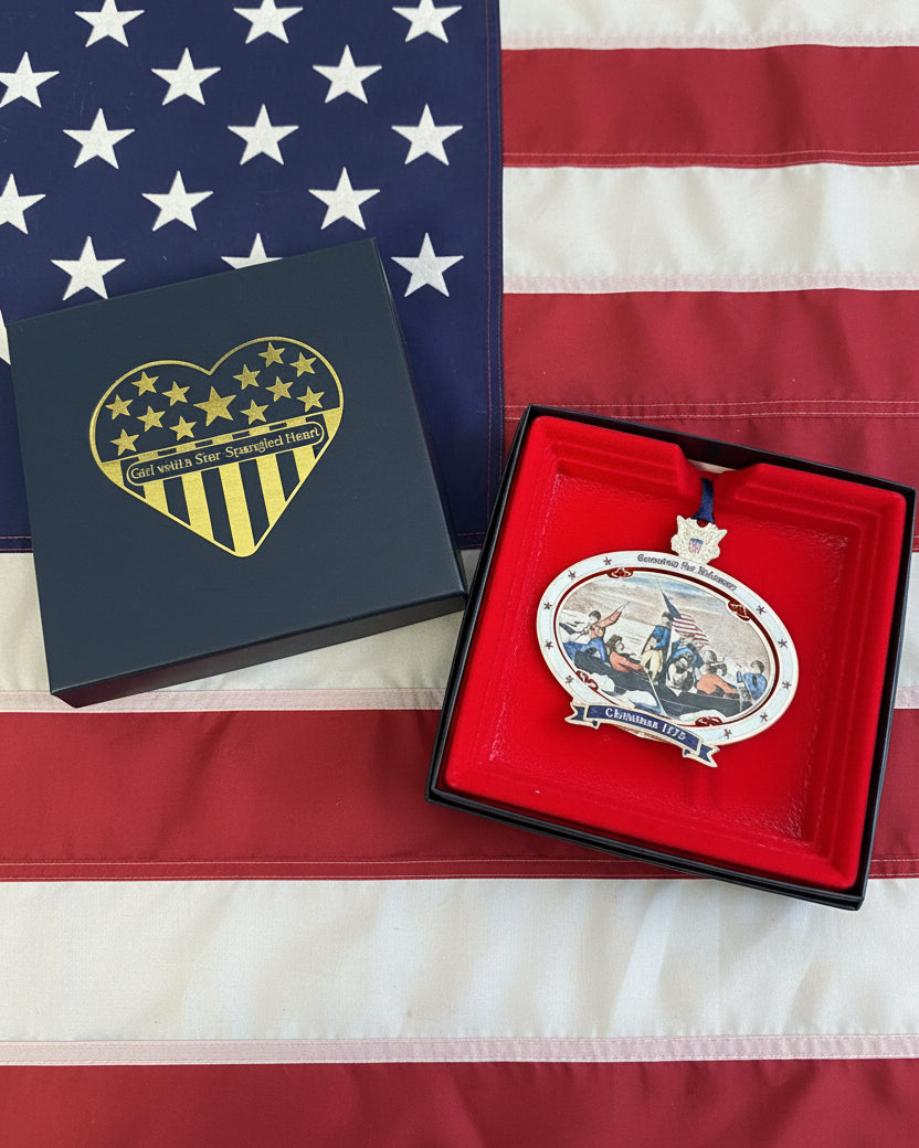George Washington Metal Ornament
