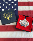 George Washington Metal Ornament