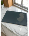 12’’ Slate NJ Cheese Platter - No Handles / New Jersey - Home & Lifestyle