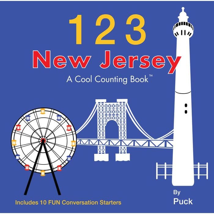 123 New Jersey Board Book - Books & Cards
