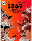 1869 - The First Intercollegiate Football Game (Princeton vs. Rutgers) Book - Main Cover - Books & Cards