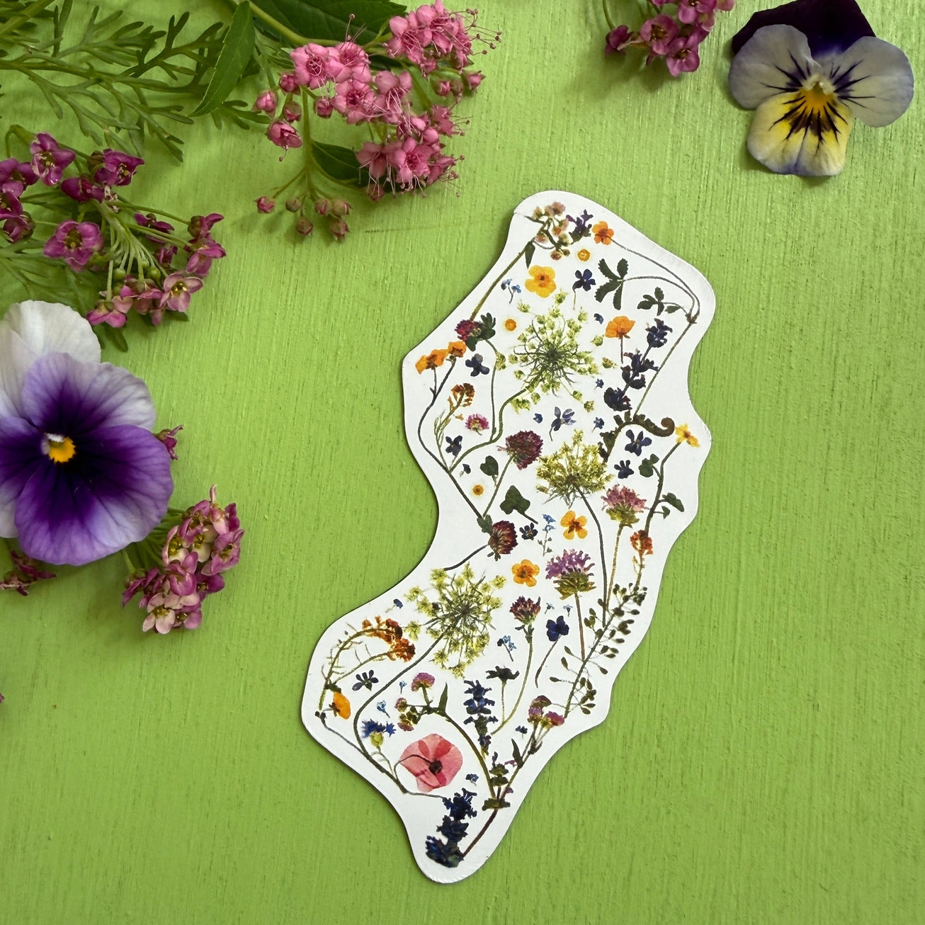 Pressed Flower Print Magnets - The Garden State