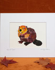 Matted Signed 8" x 10" Pressed Flower Prints