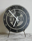 NJ-Themed Slate Clocks