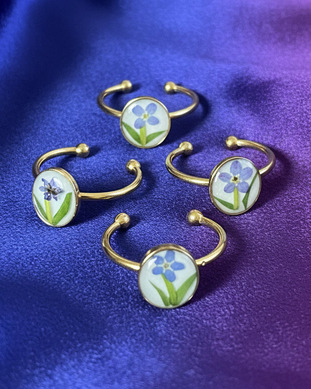 Forget-Me-Not Ring