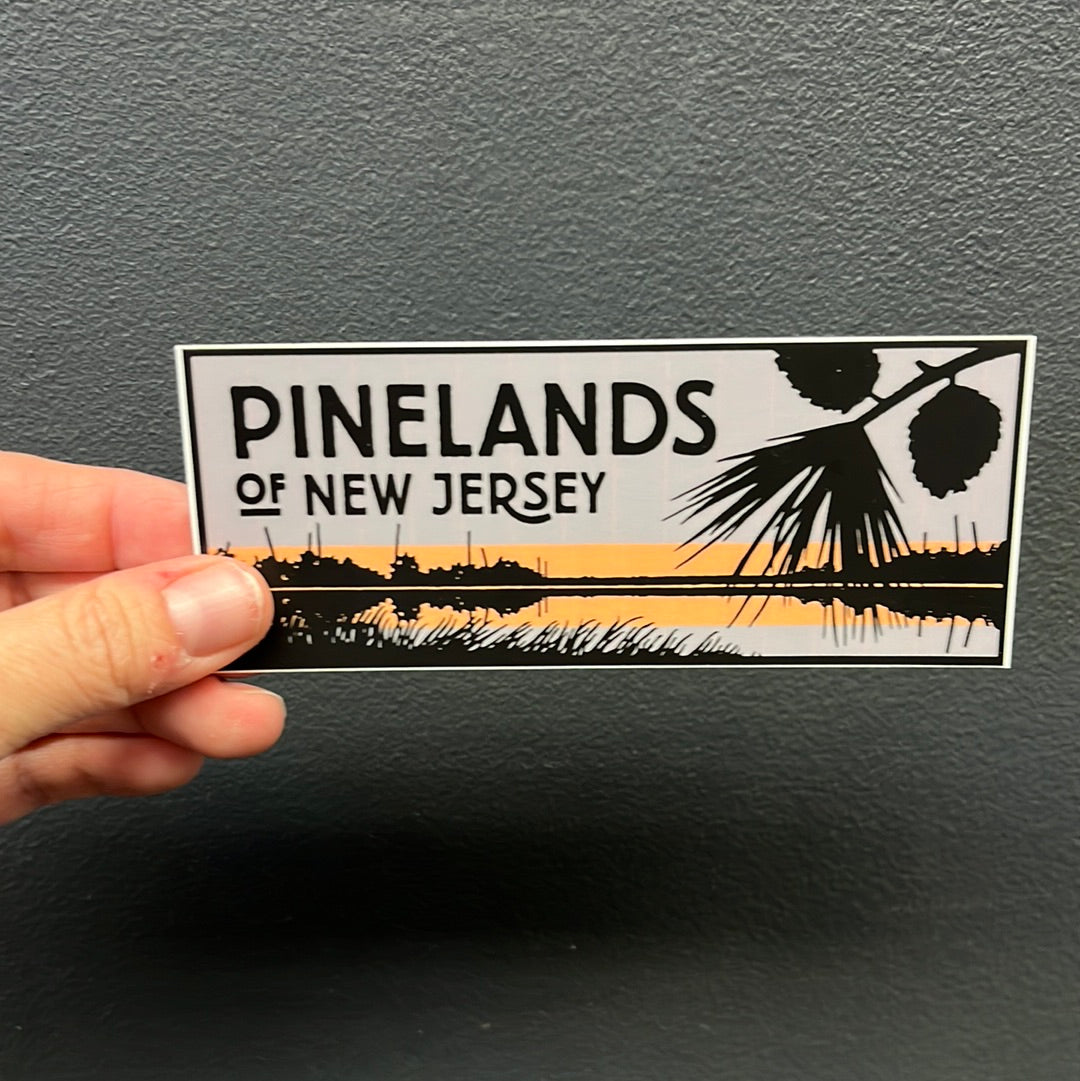 Pinelands of NJ Vinyl Decal/Sticker