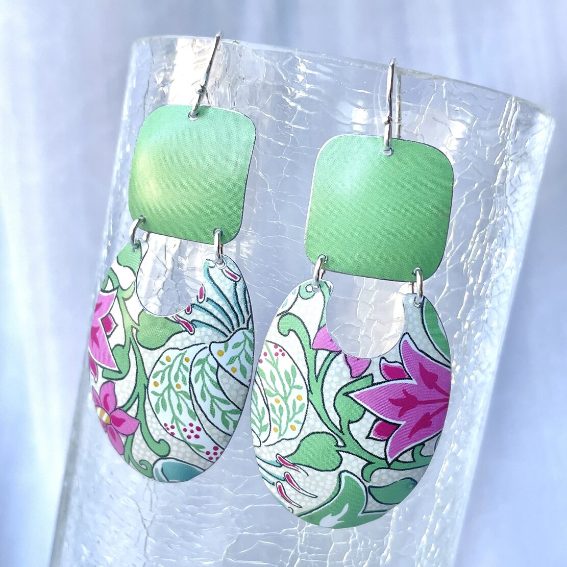 Recycled Tin Earrings