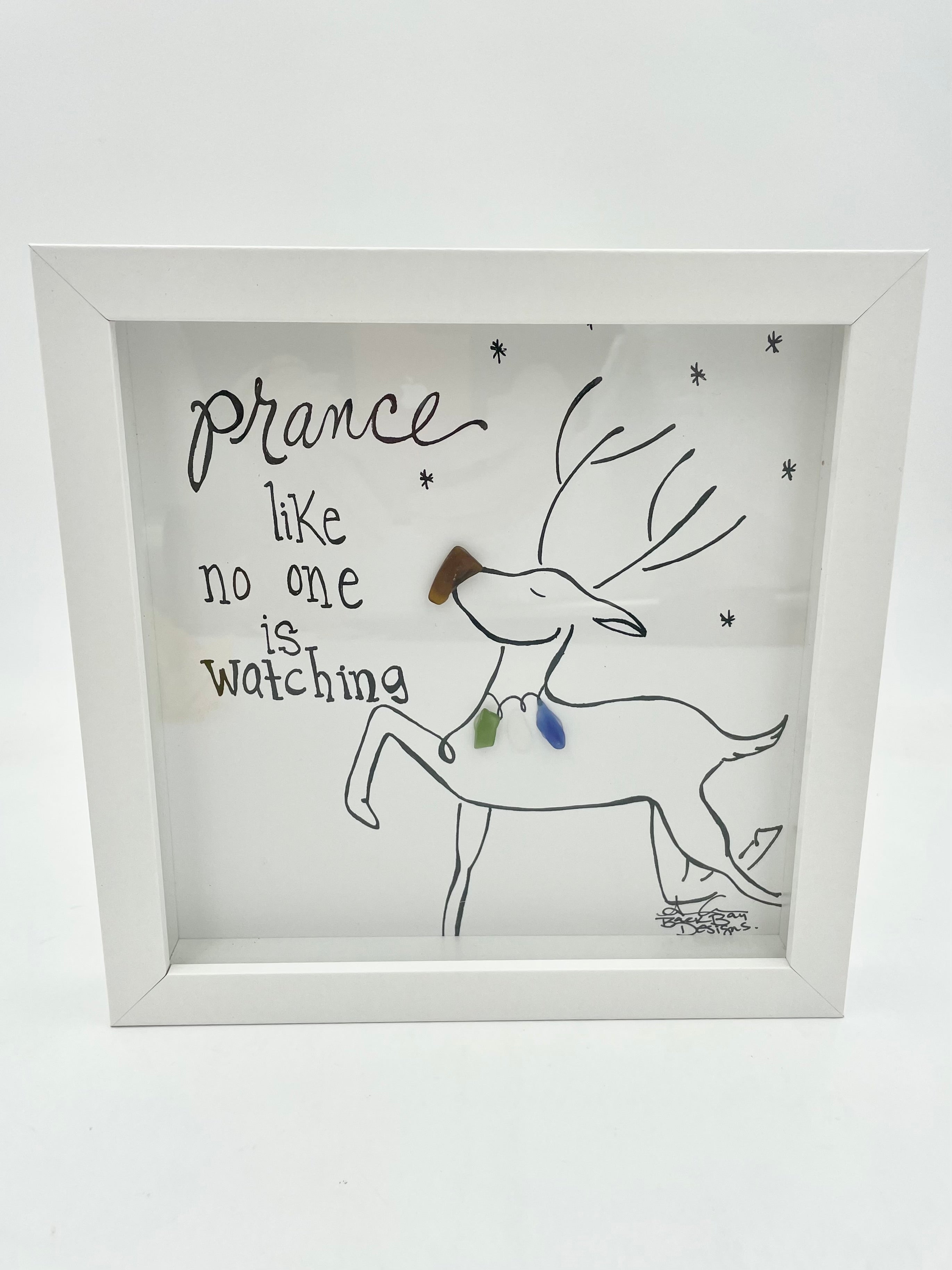Sea Glass Art - Holiday Themed