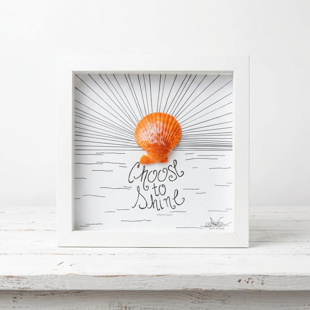 Sea Glass Art - Motivational/ Inspirational