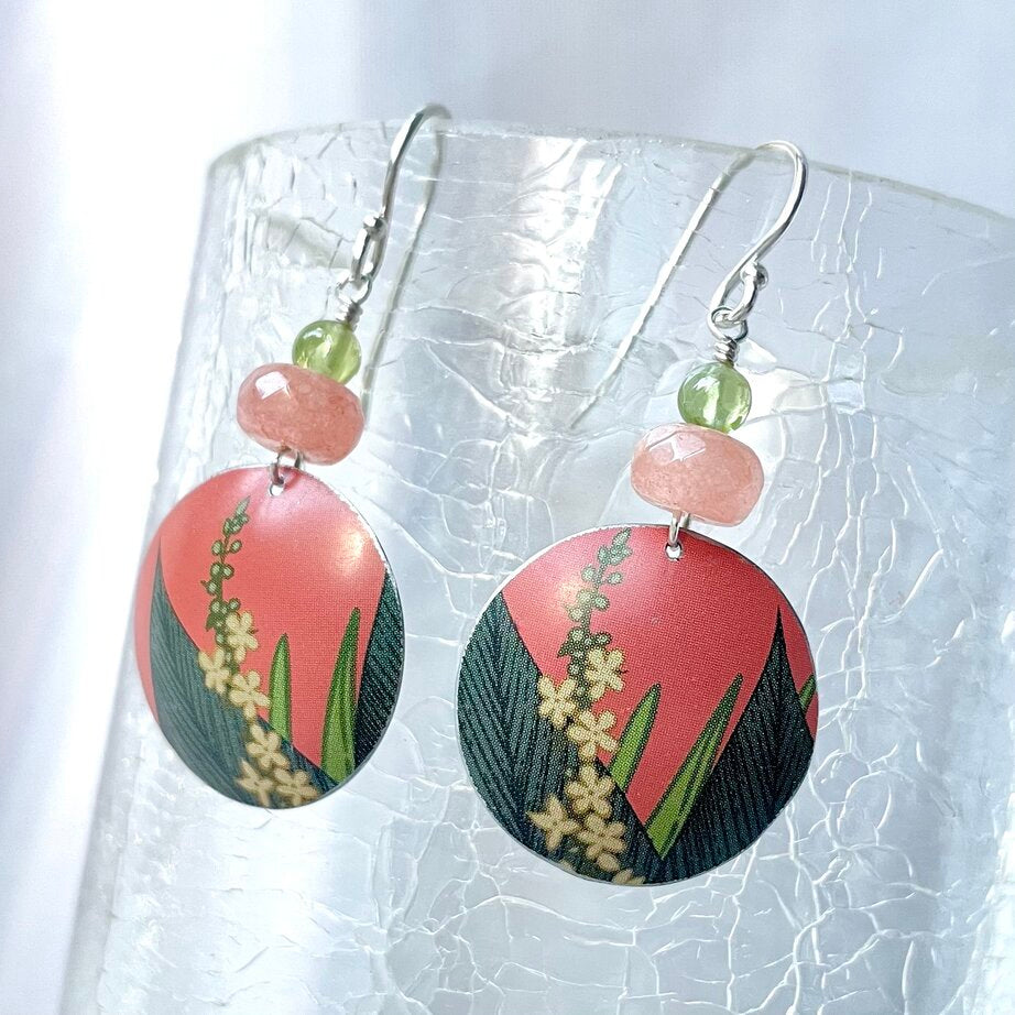 Recycled Tin Earrings