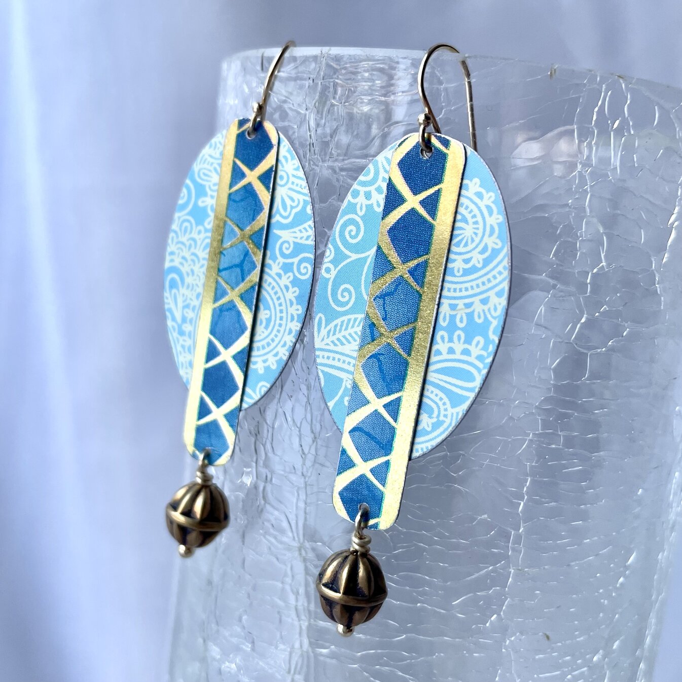 Recycled Tin Earrings
