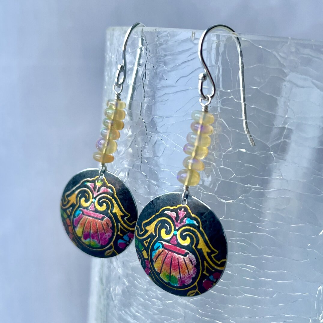 Recycled Tin Earrings