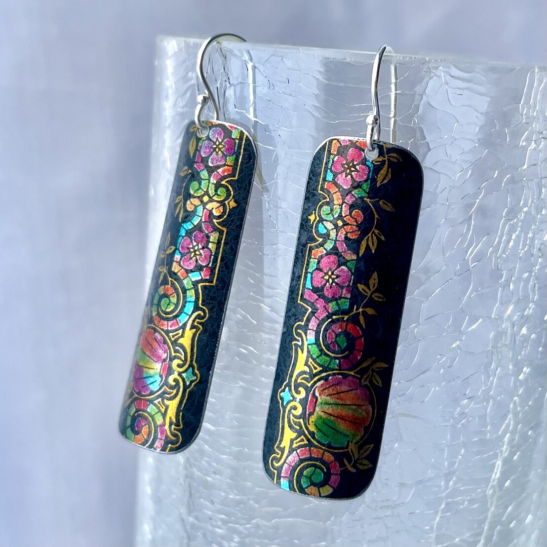 Recycled Tin Earrings
