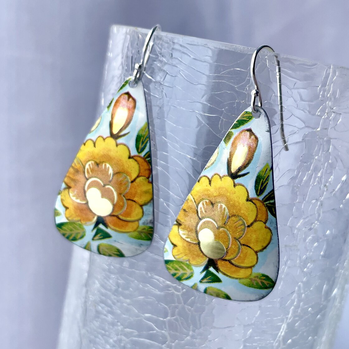 Recycled Tin Earrings