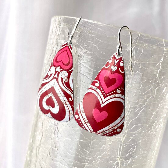 Recycled Tin Earrings
