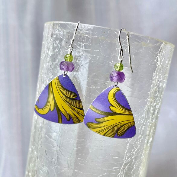 Recycled Tin Earrings