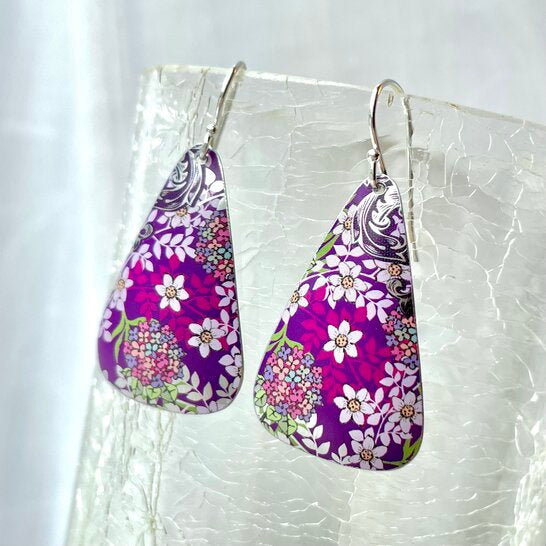 Recycled Tin Earrings