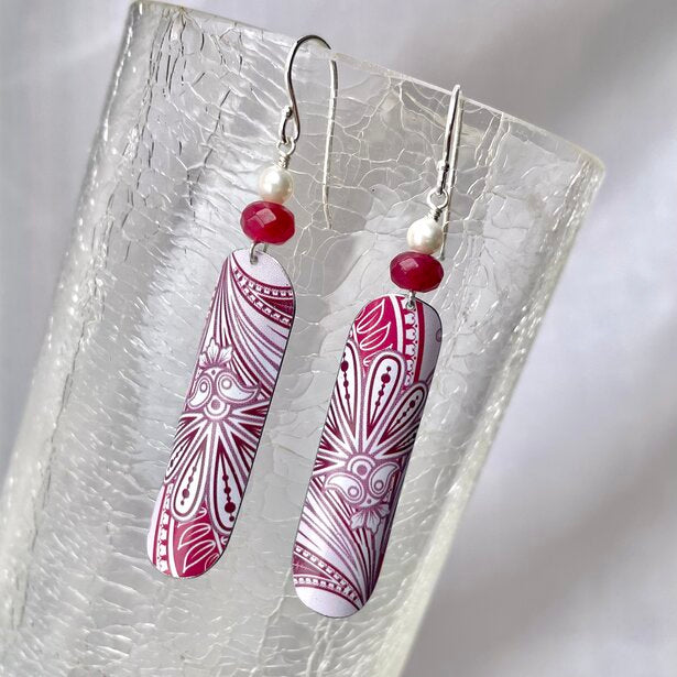 Recycled Tin Earrings