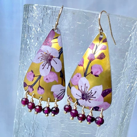 Recycled Tin Earrings