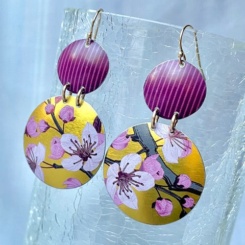 Recycled Tin Earrings