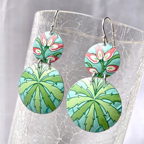 Recycled Tin Earrings
