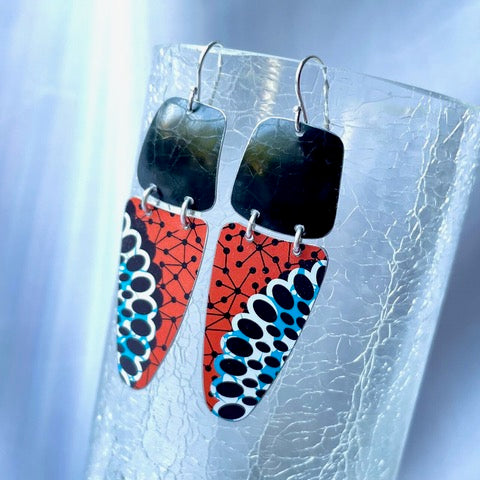 Recycled Tin Earrings