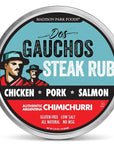 Dos Gauchos Steak Seasoning Rub, 2oz Can