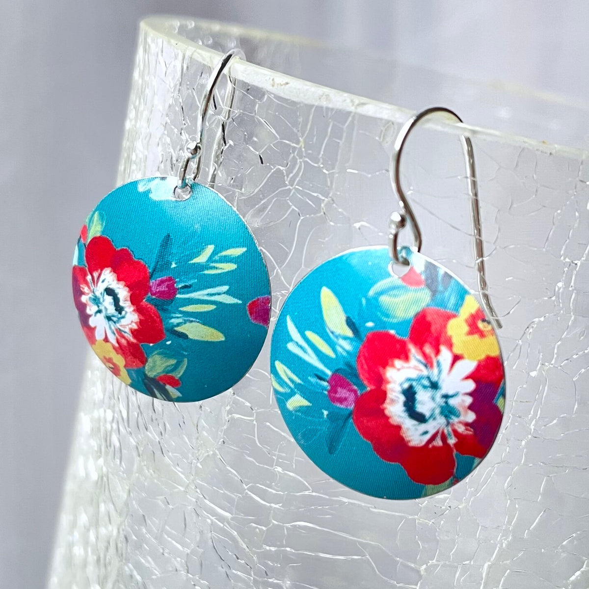 Recycled Tin Earrings