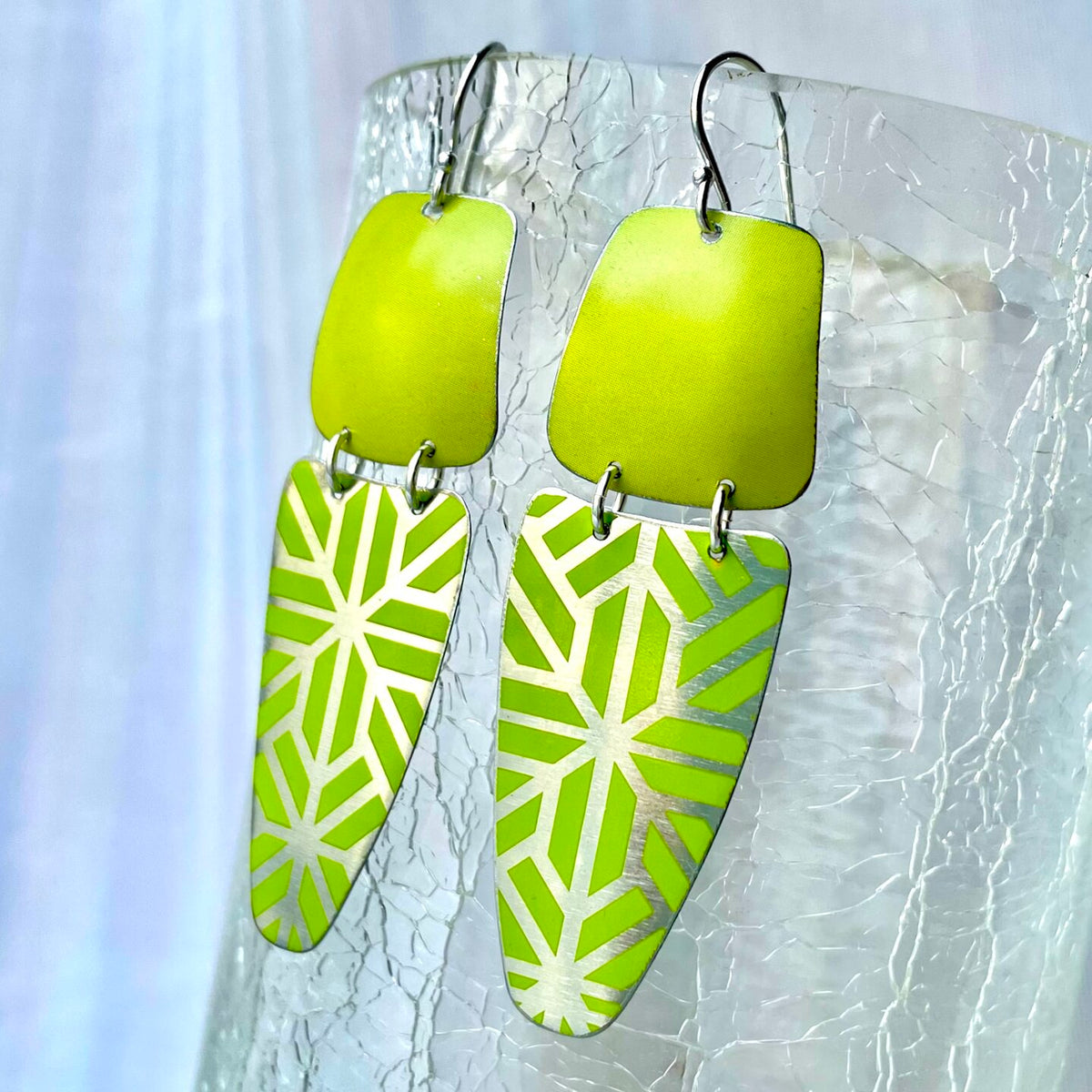 Recycled Tin Earrings