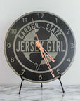NJ-Themed Slate Clocks