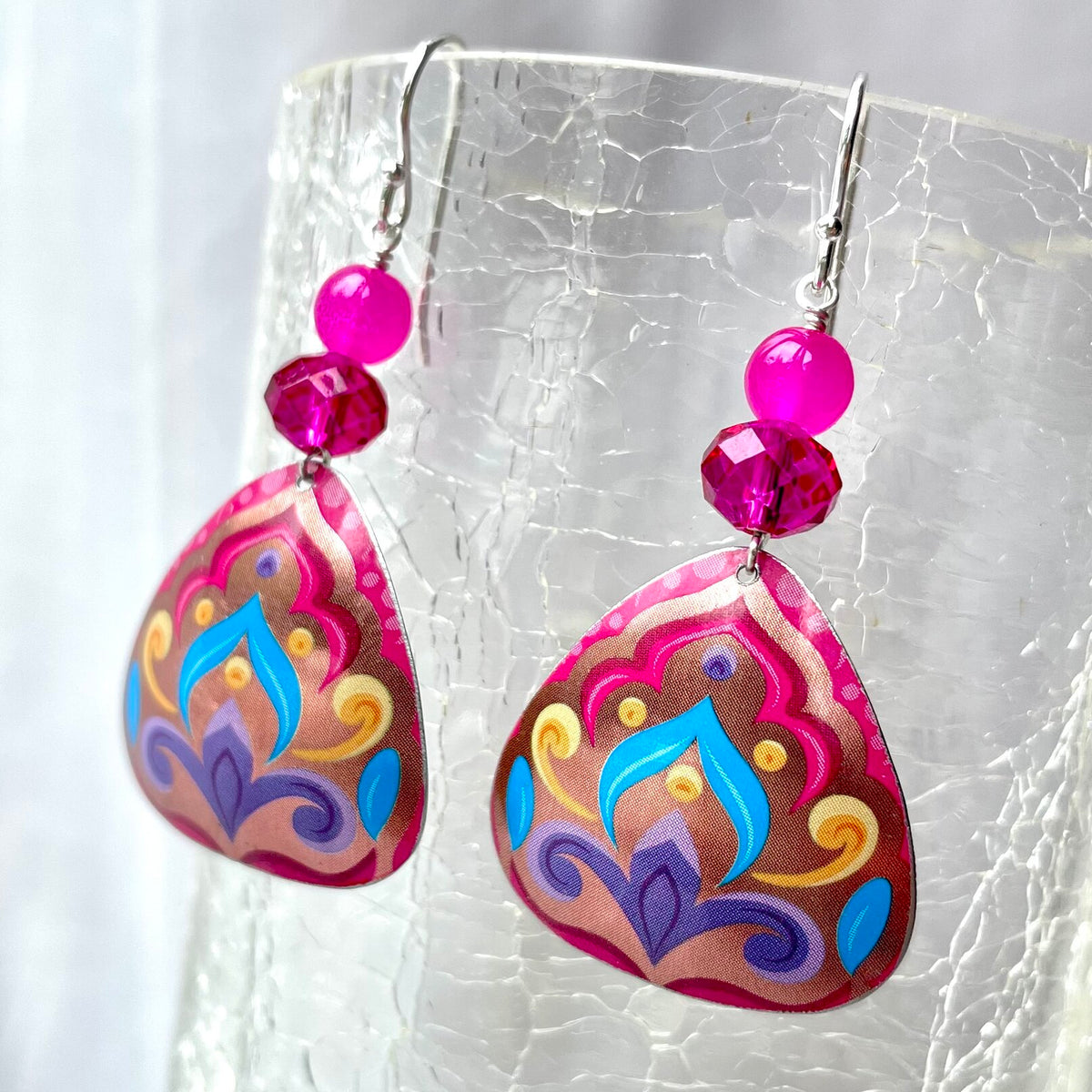Recycled Tin Earrings