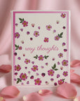 Pressed Flower Collage Greeting Cards