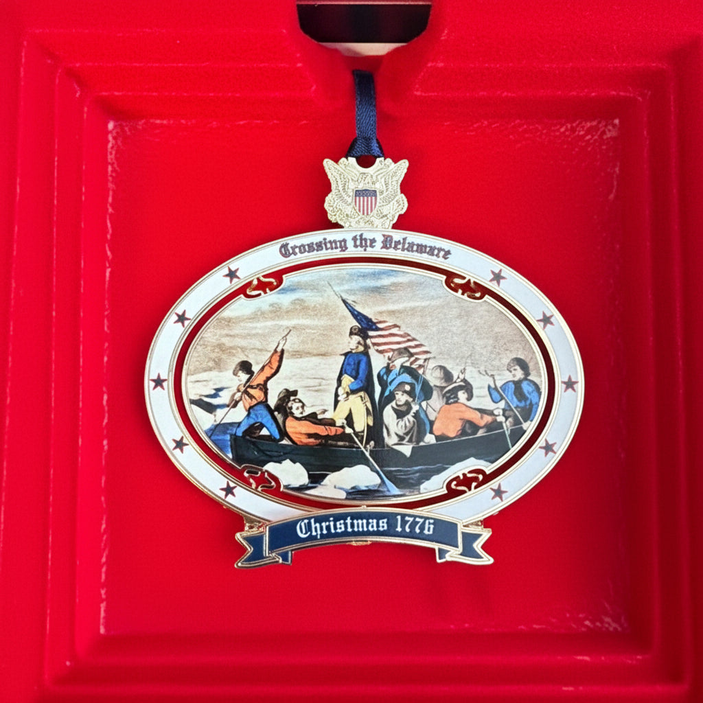 George Washington Metal Ornament