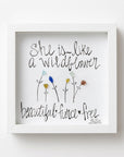 Sea Glass Art - Plant Themed