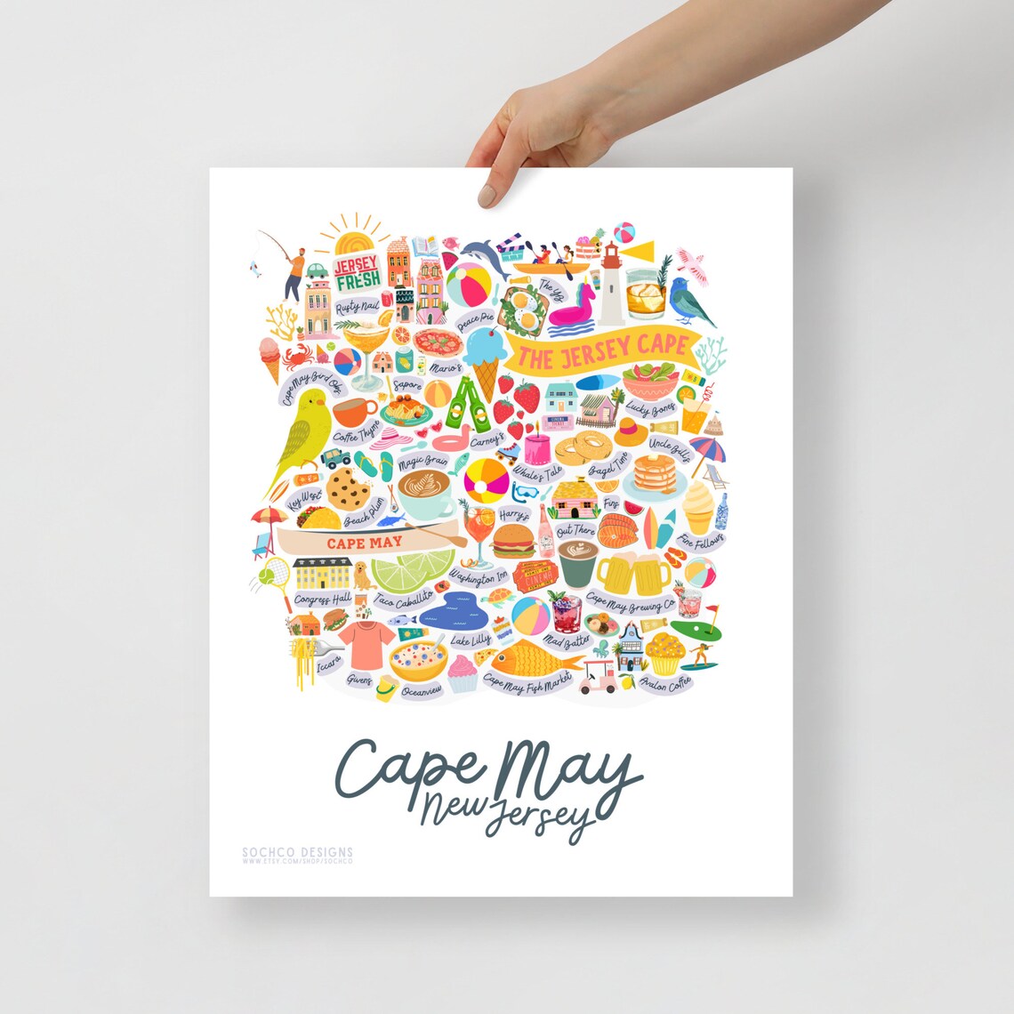 Cape May Print