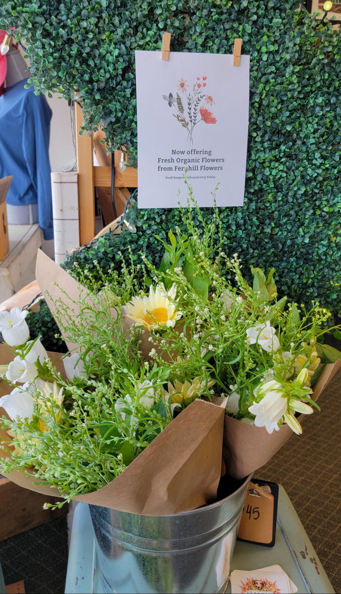 Organic Fresh-Picked Flower Bouquets - Large