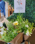 Organic Fresh-Picked Flower Bouquets - Large
