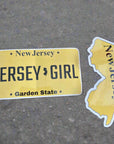 New Jersey License Plate Stickers