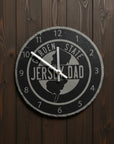 NJ-Themed Slate Clocks
