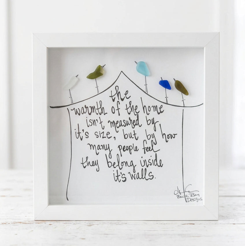 Sea Glass Art - Motivational/ Inspirational