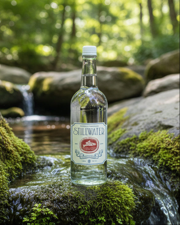 Stillwater Natural Spring Water (750 mL Glass Bottle)