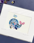 Matted Signed 8" x 10" Pressed Flower Prints